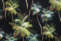 Palm Trees Black