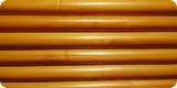 太いラタン材は竹と違い中が詰まっていて自在に湾曲させることが出来るのが特徴です。